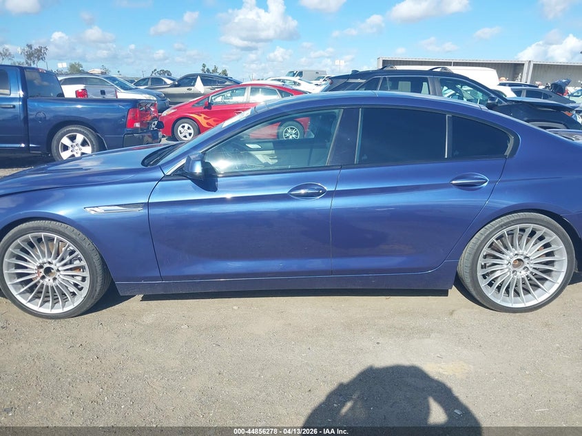 2015 BMW 650I Gran Coupe xDrive VIN: WBA6B4C56FD899996 Lot: 44856278