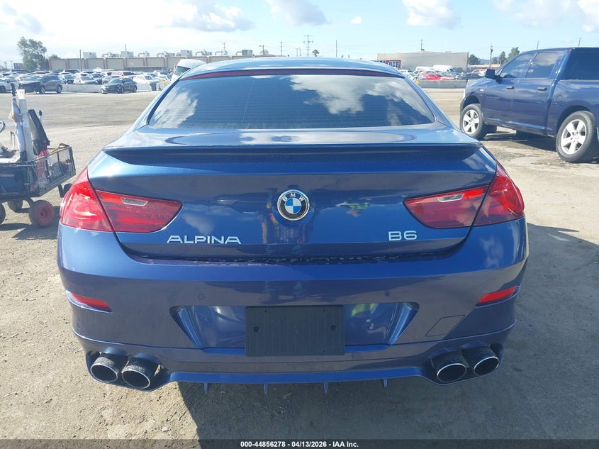 2015 BMW 650I Gran Coupe xDrive VIN: WBA6B4C56FD899996 Lot: 44856278