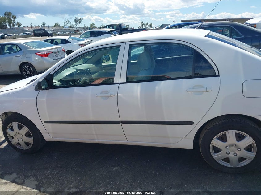 2005 TOYOTA COROLLA SEDAN 1.8L I-4 DOHC, VVT, 130HP