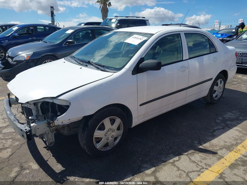 2005 TOYOTA COROLLA SEDAN 1.8L I-4 DOHC, VVT, 130HP