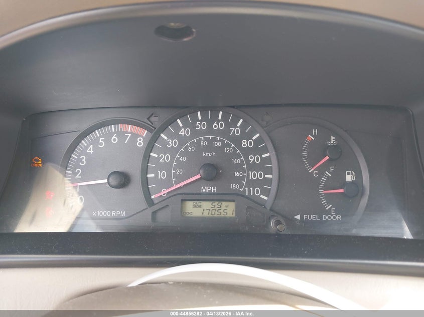 2005 TOYOTA COROLLA SEDAN 1.8L I-4 DOHC, VVT, 130HP