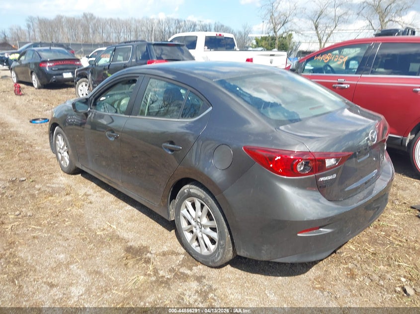 2017 Mazda 3 2.0 Sport grey Lot 111044856291 Vin 3MZBN1U71HM147022