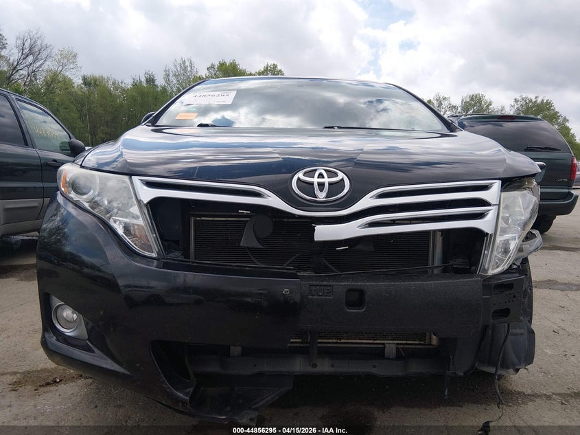 2012 Toyota Venza 3.5 Limited V6 black Lot 111044856295 Vin 4T3BK3BB8CU073216