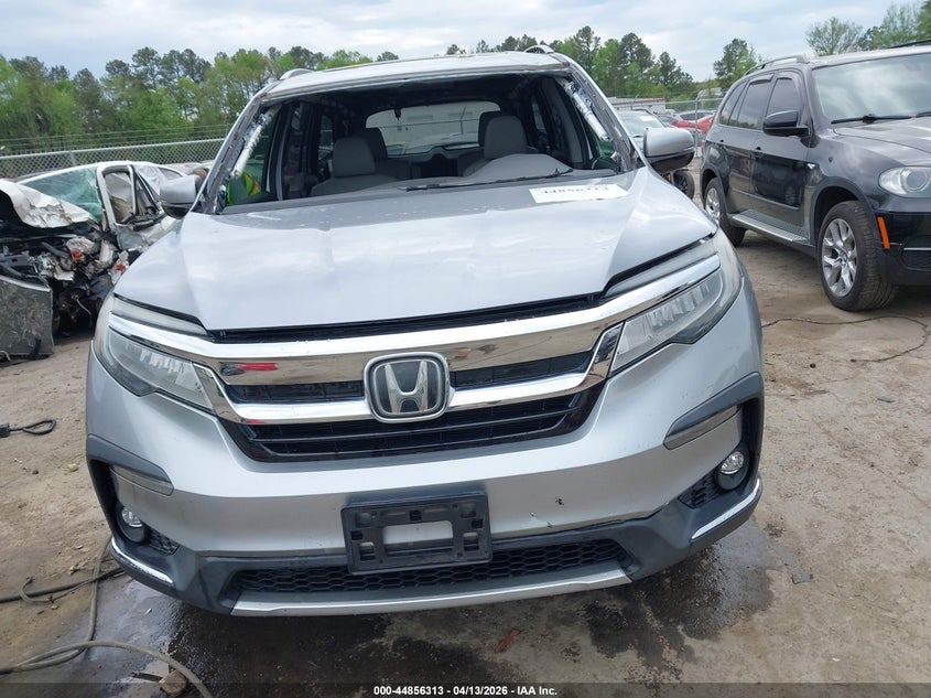 2019 Honda Pilot 3.5 Touring silver Lot 111044856313 Vin 5FNYF6H64KB022973