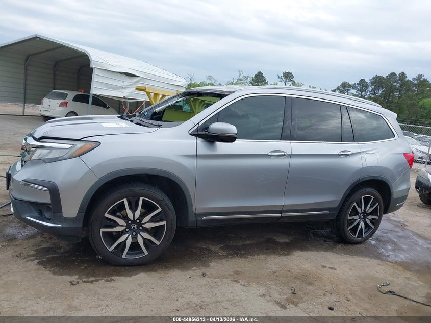 2019 Honda Pilot 3.5 Touring silver Lot 111044856313 Vin 5FNYF6H64KB022973