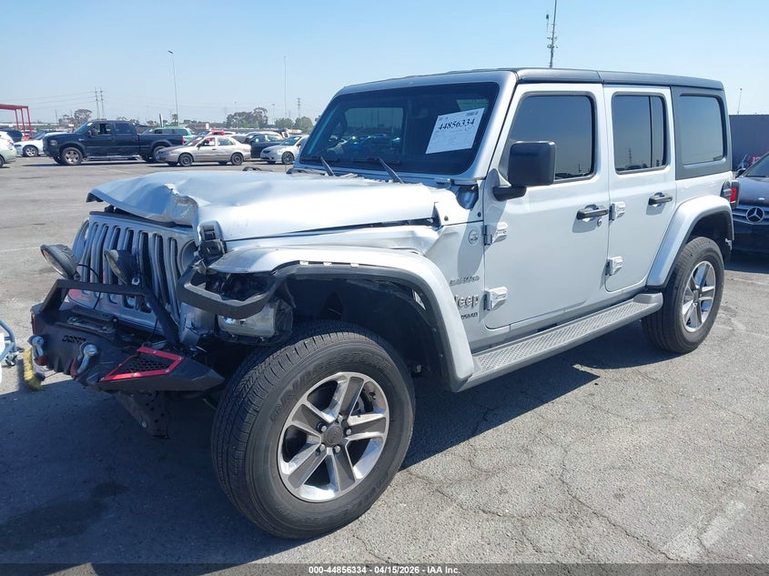 2022 Jeep Wrangler Unlimited Sahara 4x4 1C4HJXEG0NW248946 photo 1