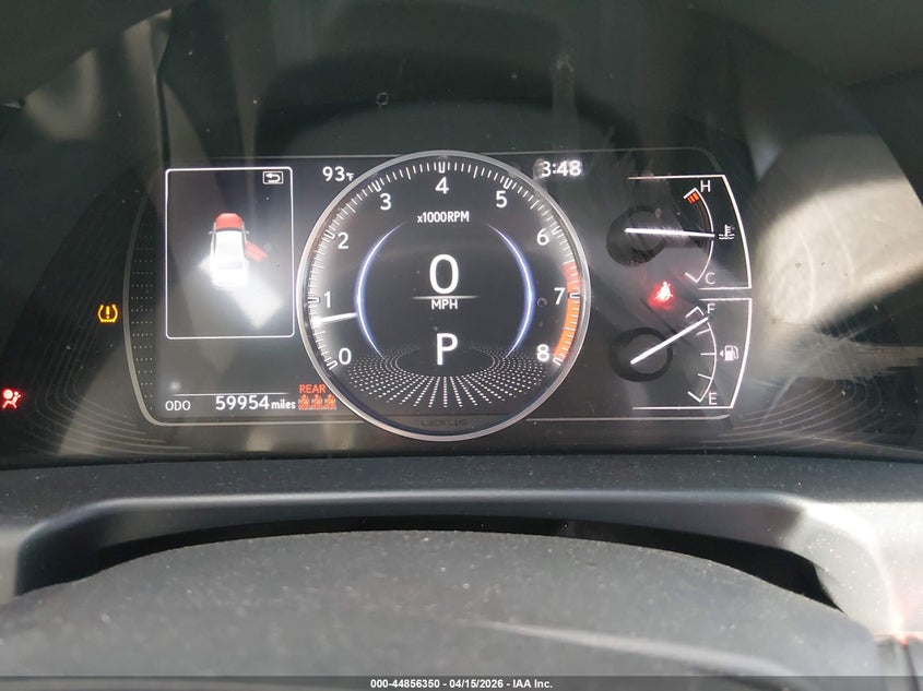 2023 Lexus Es 350 VIN: 58ADZ1B1XPU140776 Lot: 44856350