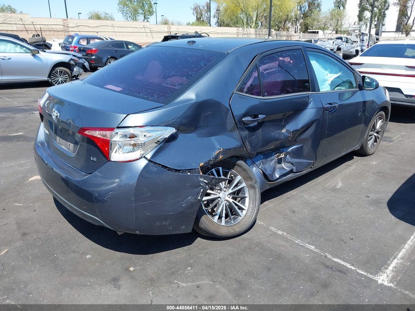 2017 Toyota Corolla 1.8 Le blue Lot 111044856411 Vin 5YFBURHEXHP673011