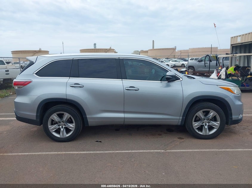 2014 Toyota Highlander Limited V6 VIN: 5TDYKRFH0ES028271 Lot: 44856426