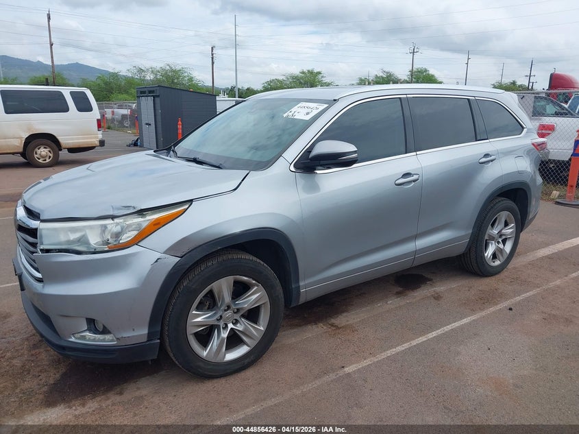 2014 Toyota Highlander Limited V6 VIN: 5TDYKRFH0ES028271 Lot: 44856426