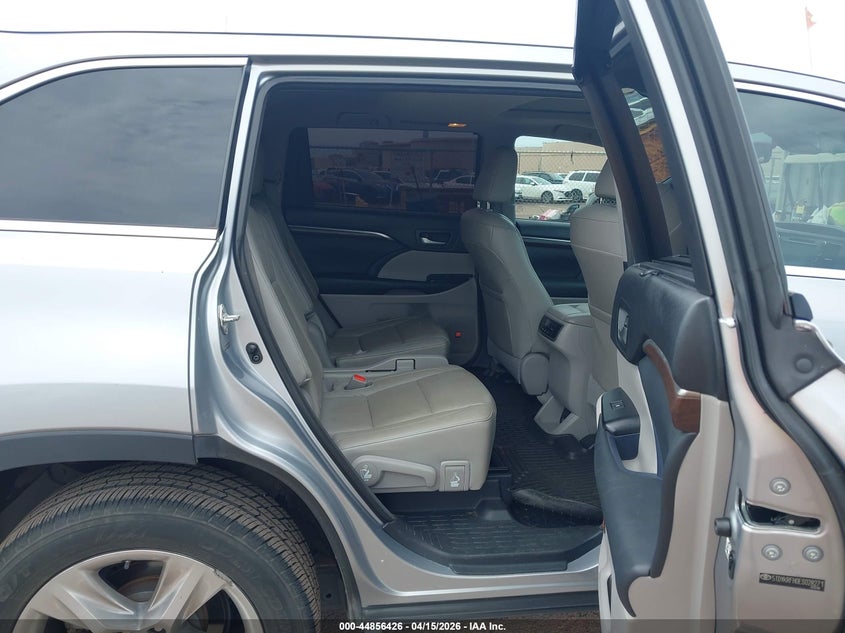 2014 Toyota Highlander Limited V6 VIN: 5TDYKRFH0ES028271 Lot: 44856426