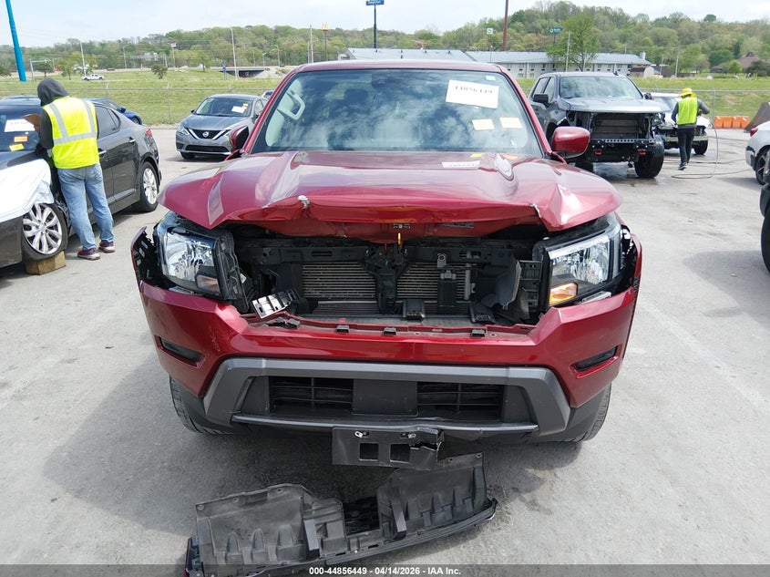 2022 Nissan Navara (frontier) 3.8 Frontier Sv 4X2 red Lot 111044856449 Vin 1N6ED1EJ3NN670862