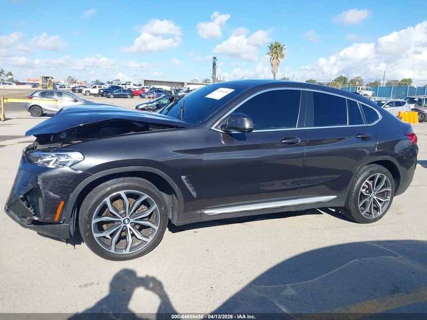 2022 BMW X4 xDrive30I VIN: 5UX33DT06N9J37551 Lot: 44856450
