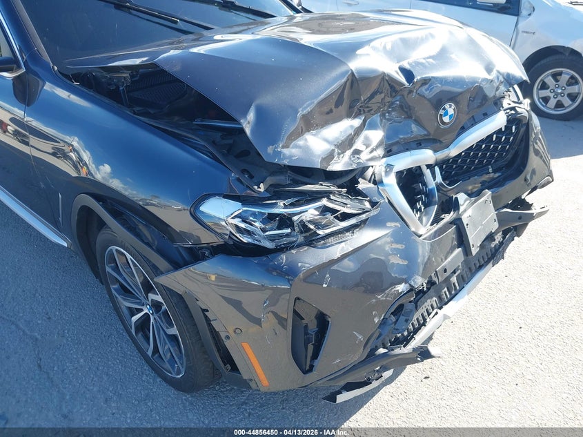 2022 BMW X4 xDrive30I VIN: 5UX33DT06N9J37551 Lot: 44856450