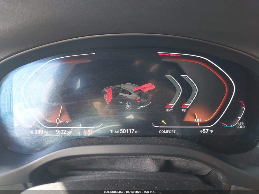 2022 BMW X4 xDrive30I VIN: 5UX33DT06N9J37551 Lot: 44856450