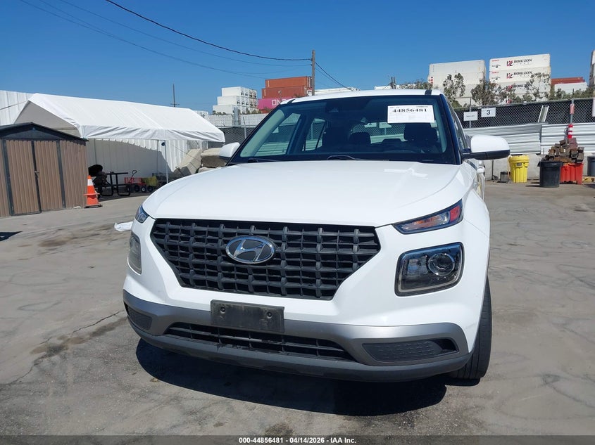 2021 Hyundai Venue Se VIN: KMHRB8A31MU072652 Lot: 44856481