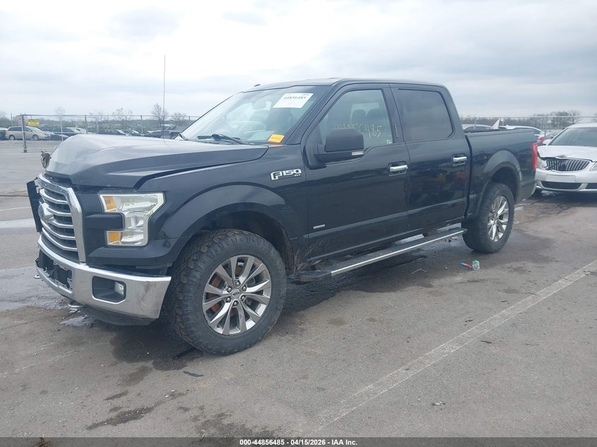 1FTEW1EP0GKF58400 2016 Ford F-150 2.7 Xlt black