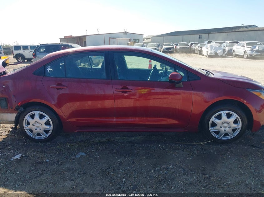 VIN 5YFEPMAE7NP387842 2022 TOYOTA COROLLA LE