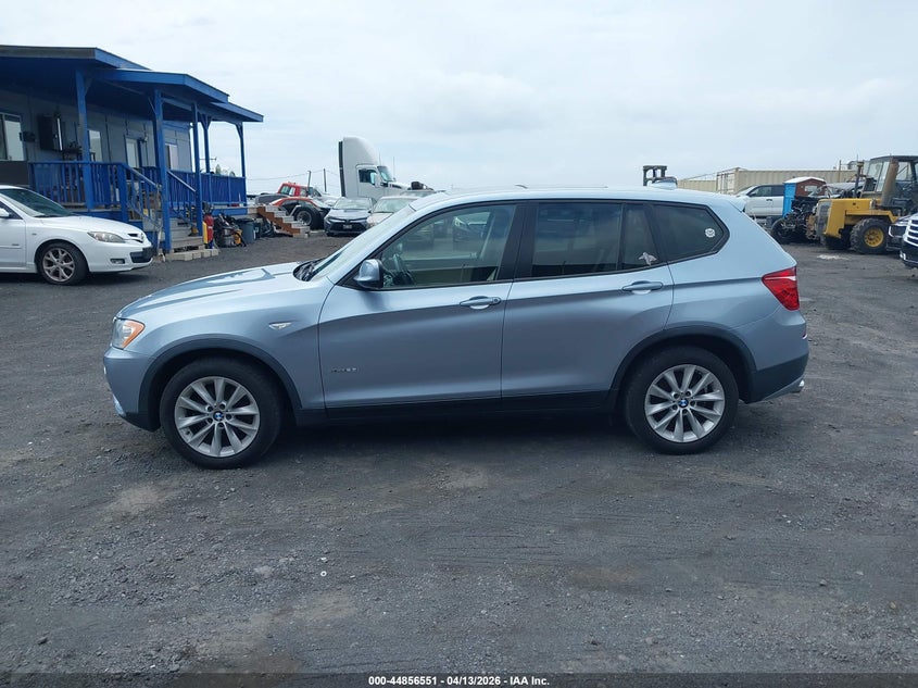 2014 BMW X3 2.0 xDrive28I blue Lot 111044856551 Vin 5UXWX9C53E0D38129
