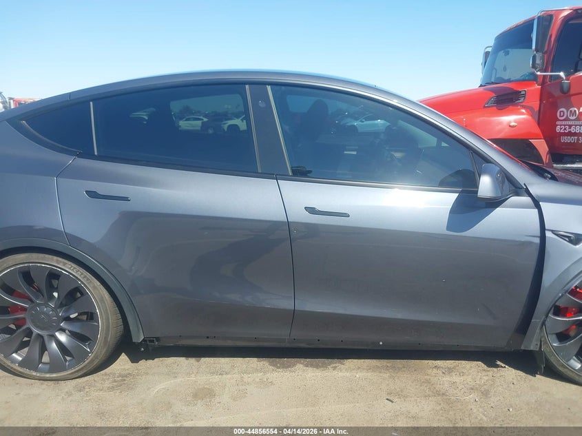 2023 Tesla Model Y Performance Dual Motor All-Wheel Drive VIN: 7SAYGDEFXPF782356 Lot: 44856554