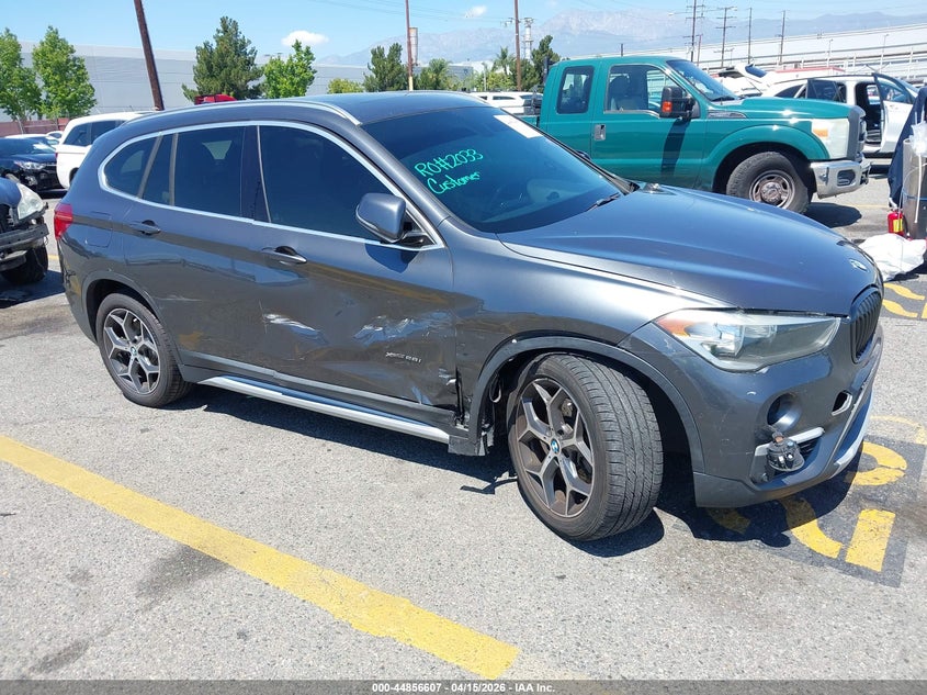 2016 BMW X1 2.0 xDrive28I grey Lot 111044856607 Vin WBXHT3C34G5E48911