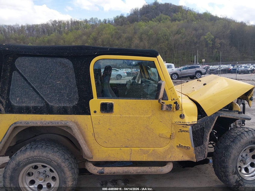 2000 Jeep Wrangler Sport VIN: 1J4FA49S2YP749270 Lot: 44856616