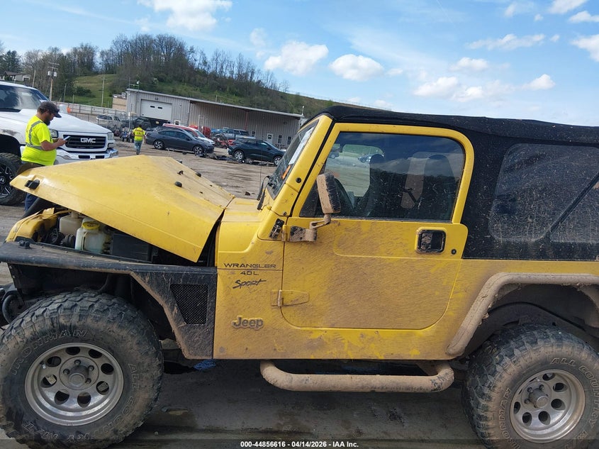 2000 Jeep Wrangler Sport VIN: 1J4FA49S2YP749270 Lot: 44856616