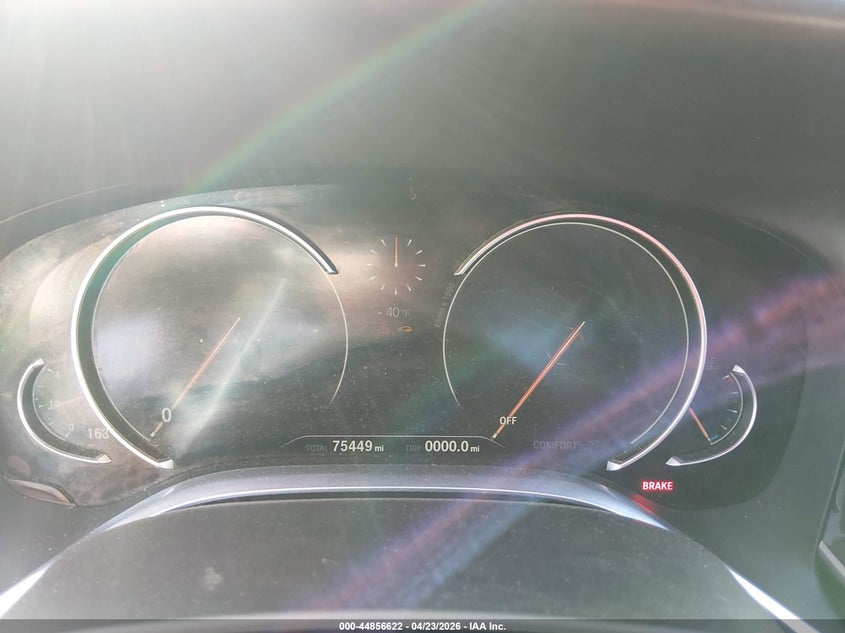 2016 BMW 750I xDrive VIN: WBA7F2C59GG416918 Lot: 44856622