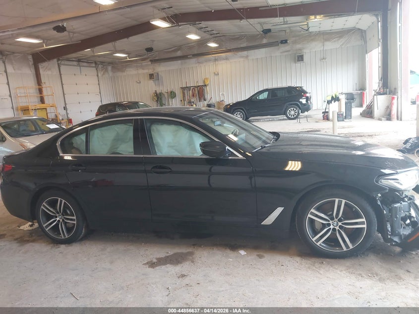 2021 BMW 530I xDrive VIN: WBA13BJ05MWX09710 Lot: 44856637