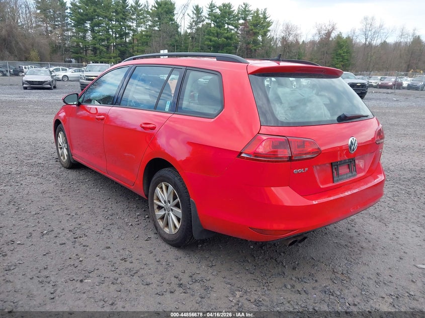 2016 Volkswagen Golf Sportwagen Tsi S 4-Door