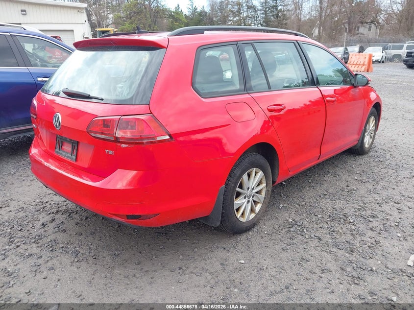2016 Volkswagen Golf Sportwagen Tsi S 4-Door