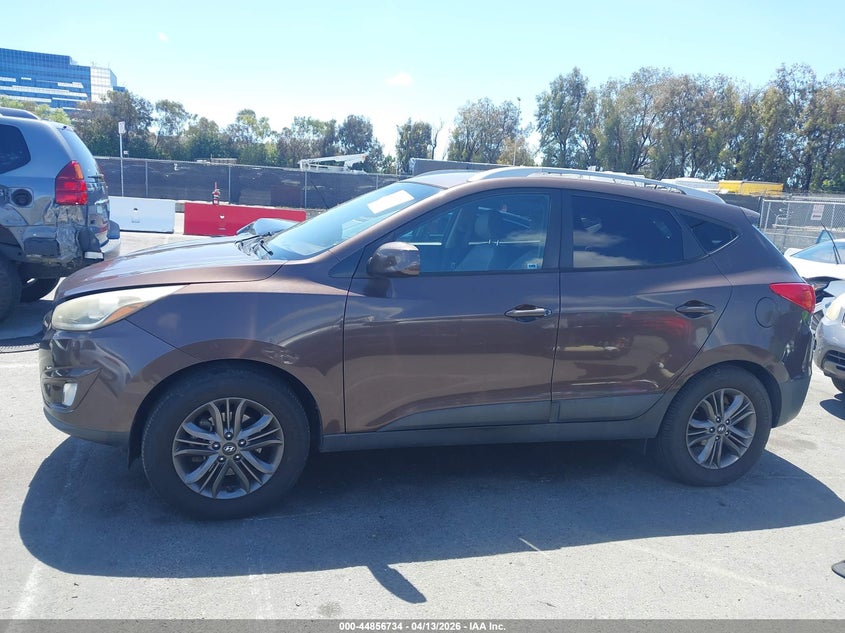 2014 Hyundai Tucson Se VIN: KM8JU3AG8EU875537 Lot: 44856734