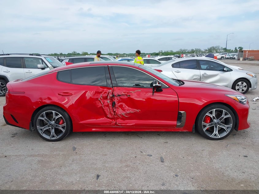 2021 Kia Stinger Gt2 VIN: KNAE55LC4M6096712 Lot: 44856737