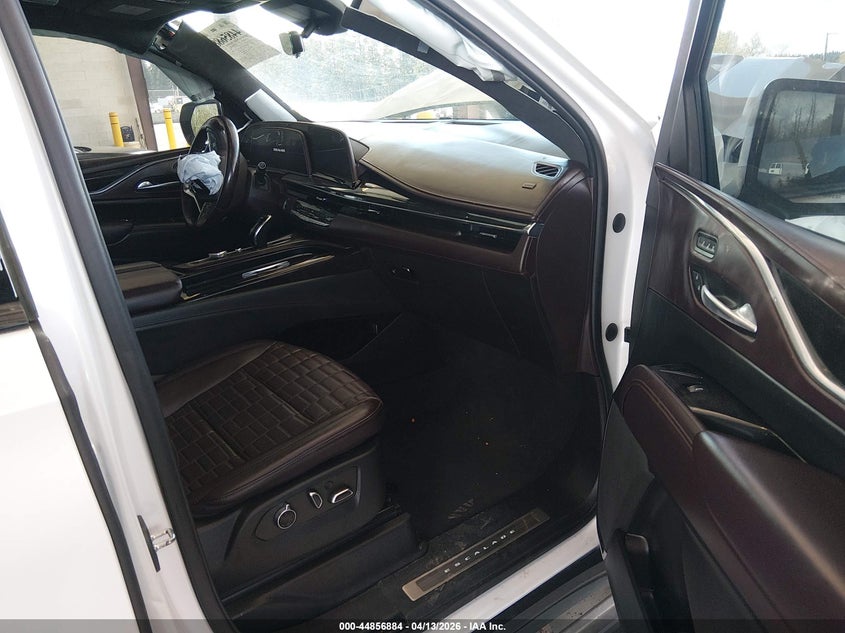 2022 Cadillac Escalade 6.2 Sport Platinum white Lot 111044856884 Vin 1GYS4GKL2NR307776
