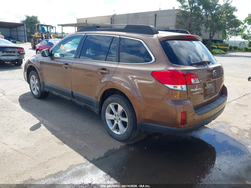 4S4BRBCC9D3269761 2013 Subaru Outback 2.5 2.5I Premium brown