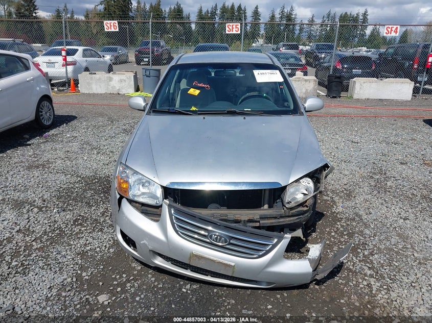 2009 Kia Spectra Ex VIN: KNAFE222595662224 Lot: 44857003