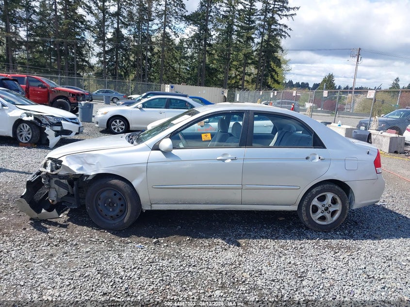 2009 Kia Spectra Ex VIN: KNAFE222595662224 Lot: 44857003