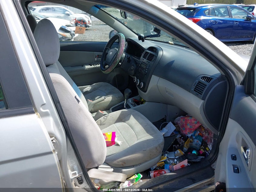 2009 Kia Spectra Ex VIN: KNAFE222595662224 Lot: 44857003