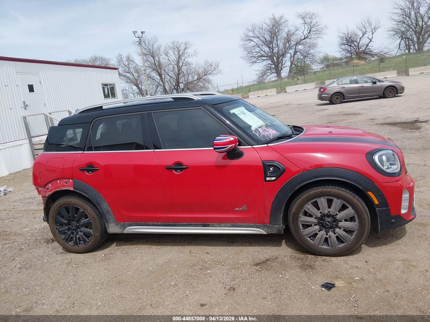 2022 Mini Countryman Cooper S VIN: WMZ83BR0XN3N26764 Lot: 44857008