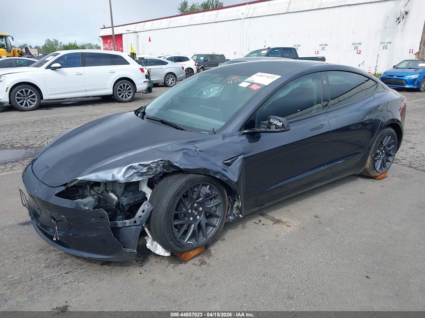 2026 Tesla Model 3 Premium All-Wheel Drive grey Lot 111044857023 Vin 5YJ3E1EB4TF133722