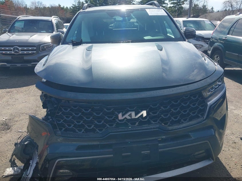 2022 Kia Sorento X-Line Ex VIN: 5XYRHDLF8NG114207 Lot: 44857054