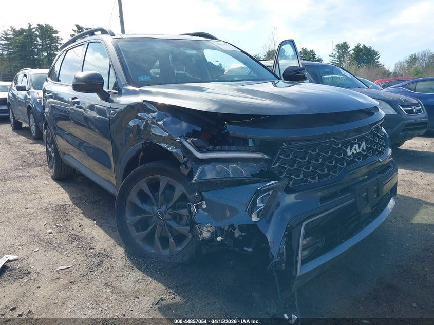 2022 Kia Sorento X-Line Ex VIN: 5XYRHDLF8NG114207 Lot: 44857054