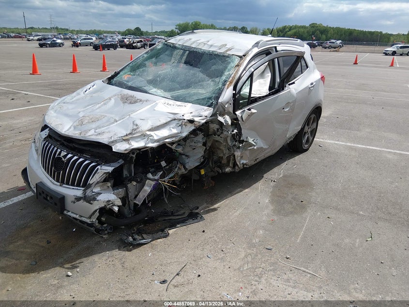 KL4CJGSB0EB627563 2014 Buick Encore 1.4 Leather white