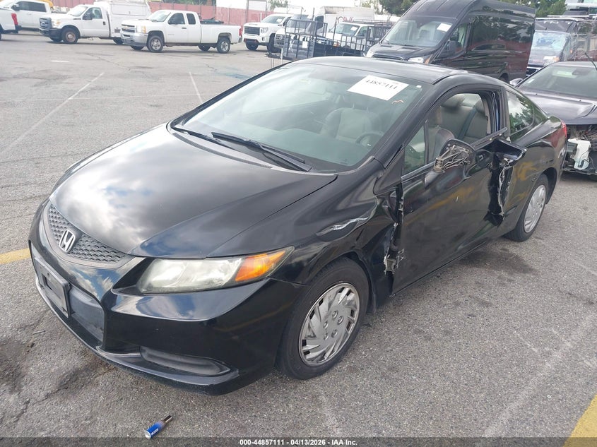 2012 Honda Civic 1.8 Lx black Lot 111044857111 Vin 2HGFG3B55CH562462