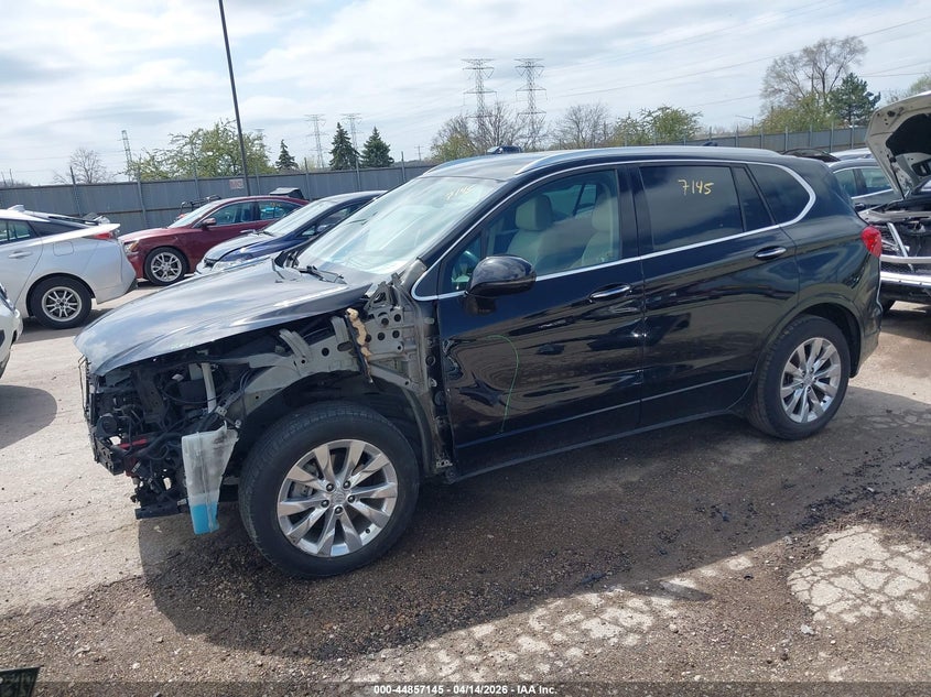 2017 Buick Envision 2.5 Essence Black Lot 111044857145 Vin LRBFXBSA0HD194071