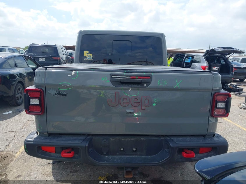 2022 Jeep Gladiator Rubicon 4X4 VIN: 1C6JJTBG6NL171135 Lot: 44857164