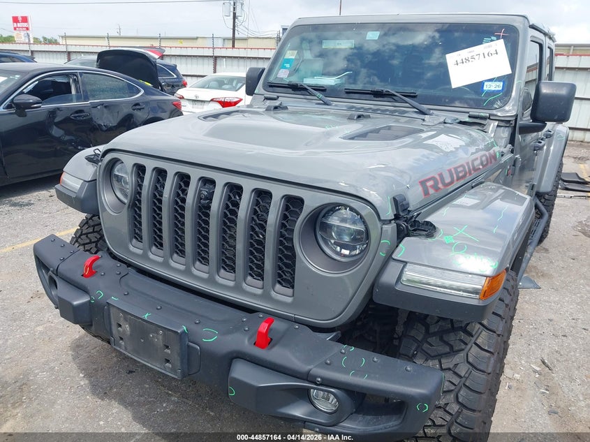 2022 Jeep Gladiator Rubicon 4X4 VIN: 1C6JJTBG6NL171135 Lot: 44857164