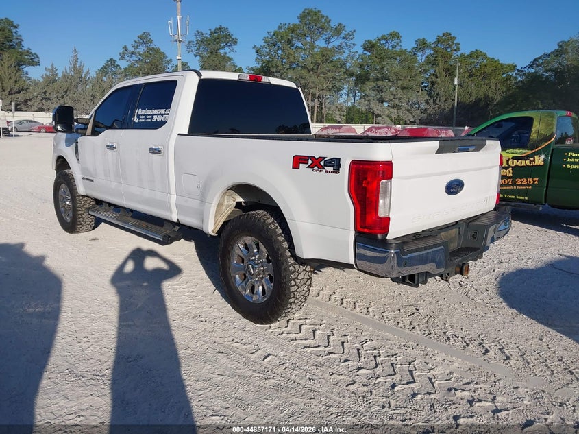 2017 Ford F250 6.7 F-250 Xlt white Lot 111044857171 Vin 1FT7W2BT5HEE78719