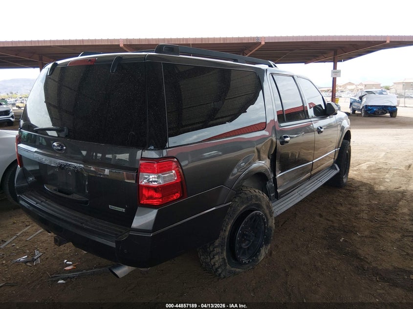 Vin: 1fmjk1ht0fef05496, lot: 45354497, ford expedition el xlt 20154