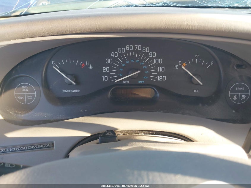 2000 Buick Century Custom VIN: 2G4WS52J4Y1184913 Lot: 44857214